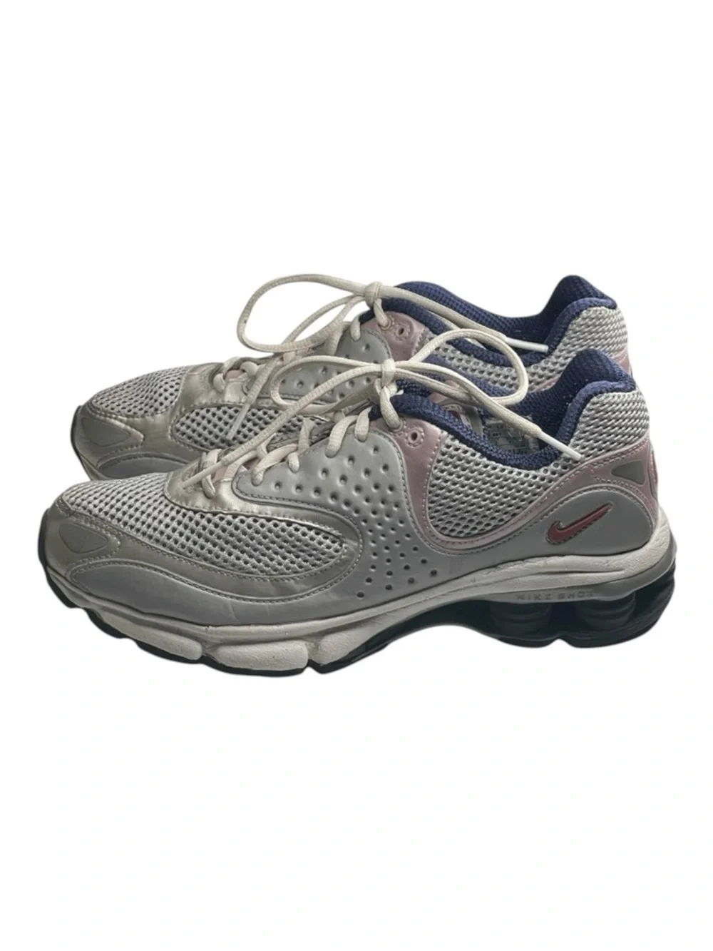Vintage Y2K: Nike ✔︎ Shox BRS 100 Run Sneaker ✔︎ Grey Lilac ✔︎ 9.5M ✔︎ Trending
